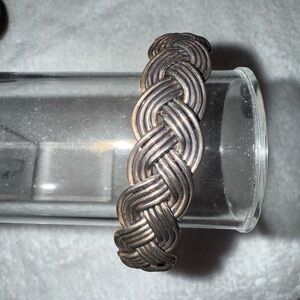 Intricate Woven copper Bracelet